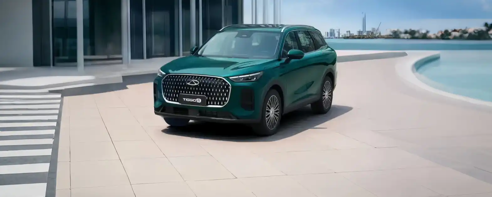 شيري تيجو 9 هايبرد 2025 تصل إلى الإمارات بمدى كهربائي كبير وتقنيات متقدمة